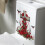 Halloween wall stickers crucifix rose design 1 pack 6