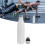 White cola-shaped thermal flask stainless steel 500ml 4
