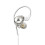 Wired In-Ear Headphones Translucent Fire-Retardant Material 2