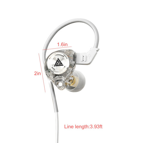 PRETXORVE translucent wired in-ear earbuds 2