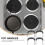 Pan Ear Replacements Stainless Steel 4 Pcs 5