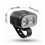 Bicycle headlight and bell combo waterproof USB rechargeable 5