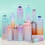 Water Bottle with Time Scale 3 pcs 500/900/2000ml 2