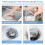 Bathtub Drain Stopper Universal Pop-Up Plug 1.46-1.81 in 5