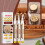 Wood Burning Pen Set – 3pcs Scorch Marker, 15ml 6