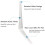 Metal Wall Corner Shelf Brackets 3" x 4", White, 12-Pack 2