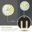 Mechanical Kitchen Timer Magnetic Loud Alarm 60 Minutes 5