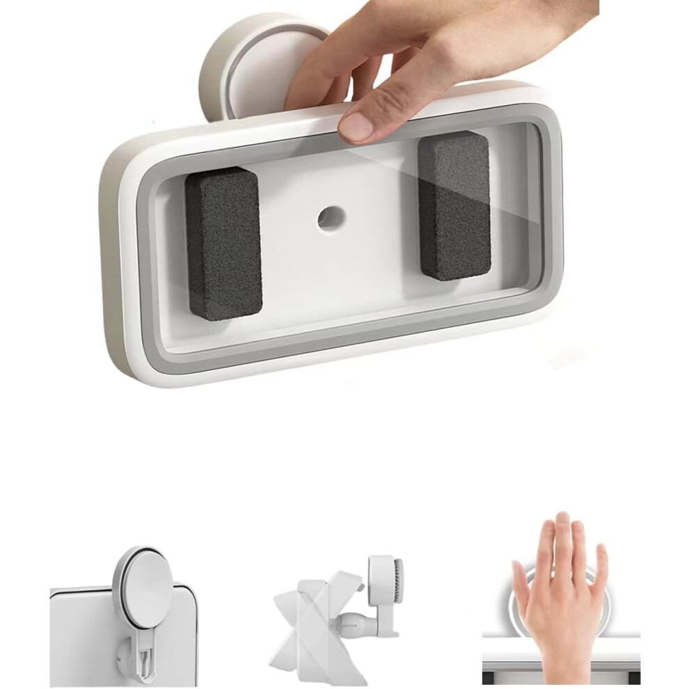 Waterproof Shower Phone Holder With 480 Rotation Suction 9357860739344