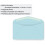 Regular Envelope Pastel Light Blue 3 5/8 x 6 1/2 500 count 3