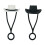 Silicone Cowboy Hat Straw Covers for Stanley Cups 30/40 oz 2