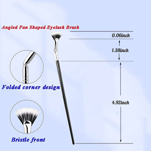 Eyebrow Brush and Lash Comb Set 2 Pieces 1