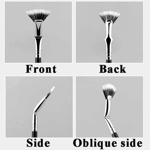 Eyebrow Brush and Lash Comb Set 2 Pieces 2