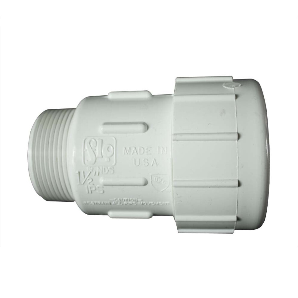 Thrifco Pvc Compression Adapter 1.5 Inch 9357860742139
