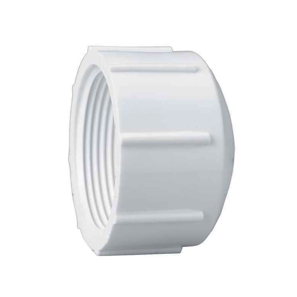 Thrifco Pvc Threaded Cap 2-1/2 Inch Sch 40 9357860742498