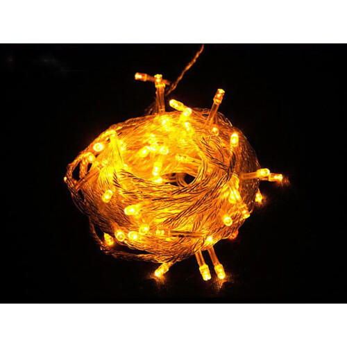 Christmas Lights Warm White 100 LED 33ft Waterproof 1
