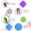 Jar Gripper Pads Rubber 4pcs for Arthritis Weak Hands 3