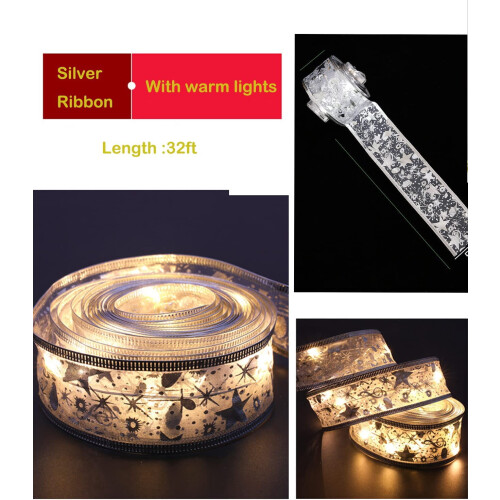 Copper Wire Fairy Lights Warm White 32ft 100 LED 2