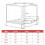 Stainless Steel Bed Canopy Frame Queen Size 4 Corner 3