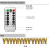 Christmas Ribbon Lights 33FT 100 LED USB Remote 8 Modes 3