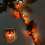 Ladybug String Lights 9.8ft 30 LED Battery Silver Wire Red 4