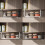 Under Shelf Wire Basket Black Large 6