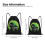 Rick and Morty drawstring bag unisex small 4