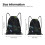 Rick and Morty Drawstring Bag Unisex Small 4