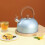 Stainless Steel Tea Kettle with Wood Handle 3L 7