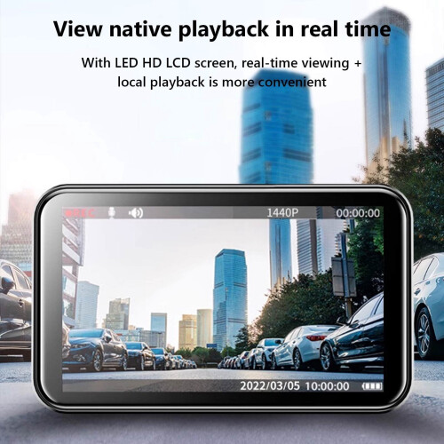Dash Cam 1600P Night Vision 170 Wide Angle 1