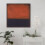 Mark Rothko Πορτοκαλί Βαθύ Μπλε1960 Αφίσα Αισθητικής Δωματίου Εκτύπωση Τέχνης 5