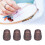 Magnetic Sewing Thimble Antique Pink 10PCS 5