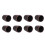 Magnetic Sewing Thimble Antique Pink 10PCS 7