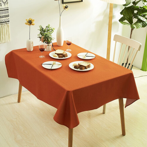 Rectangle Tablecloth Polyester Waterproof 5578 Inch 1