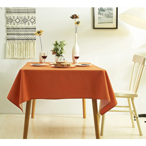 Rectangle Tablecloth Polyester Waterproof 5578 Inch 2
