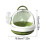 Hamster carrying bag with panoramic view and removable 3