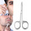 Silver Nose Hair Trimmer Solid Steel 1 Piece 2