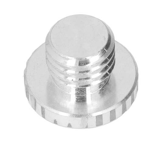 Aluminum Mic Mount Adapter 1/4" to 5/8" Knurled 1