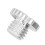 Aluminum Mic Mount Adapter 1/4" to 5/8" Knurled 6
