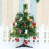 Star Tinsel Garland with Wire Gold 25ft 3PCS 6