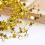 Star Tinsel Garland with Wire Gold 25ft 3PCS 3