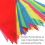 Rainbow Pennant Banner Nylon Garland 10ft 3