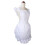 Retro White Apron with Pockets Adjustable Bib 5