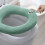 Round Toilet Seat Cushion U-Shaped with Handle 1 Pack 4