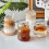 Ripple Drinking Glasses Vintage Style 6 oz 6