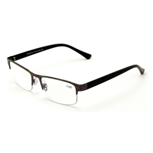 Metal Rectangular Progressive Reading Glasses 1 Pair 1
