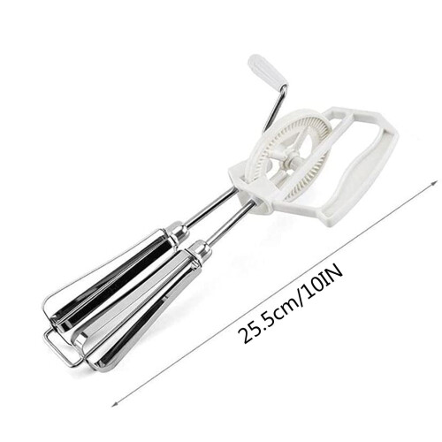 Stainless Steel Hand Egg Beater 1 Piece 2