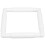 Plastic Square Embroidery Hoop Reusable Snap Frame 2