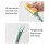 Shoe Brush Soft Bristles Long Handle Thickened 1 Piece 8