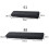 Piano Keyboard Dust Cover for 61-88 Keys Black 8