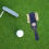 Golf Tee Holder with 7 Tees and Ball Holder Black 6